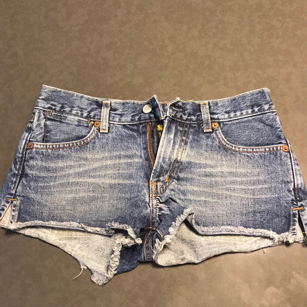Lucky Brand Denim Jean Shorts Size 2 Daisy dukes